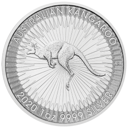 Kangaroo 1oz Silver Coin 2020 (margin scheme)
