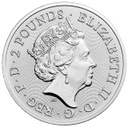 2021 Bullion Little John 1oz Silver Coin obverse - uks54899