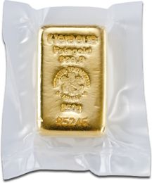 250 gram Heraeus Gold Bar in blister