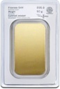 50 grams Heraeus Gold Bar in Blister Back
