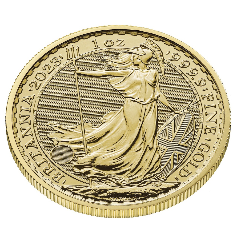 Britannia Charles 1 Unze Goldmünze 2023