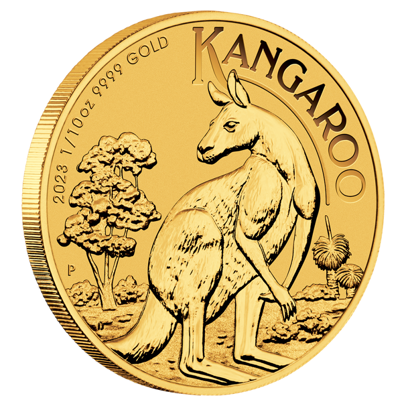 2023 Kangaroo Gold 1-10oz