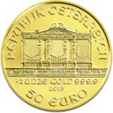 Vienna Philharmonic 1 2oz Gold 2013 - Back