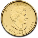 Maple Leaf 1 2oz Gold - Back