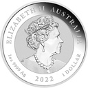 Australian &quot;Chinese Myth &amp; Legends&quot; Phönix 1oz Silbermünze 2022 differenzbesteuert