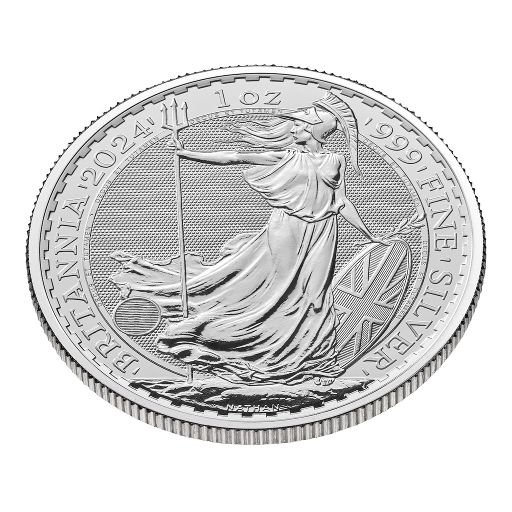 Britannia King Charles III 1 Unze Silbermünze 2024