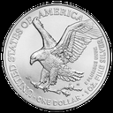 American Eagle 1 Unze Silbermünze 2024 differenzbesteuert