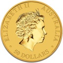 Nugget Kangaroo 1 2oz Gold 2013 back