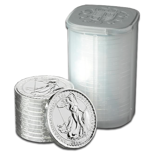 Britannia Privy Mark Horse, 1oz Silver, 2 Pounds, 2014 - Coins