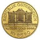 Vienna Philharmonic 1 10oz Gold Coin 2015 - front