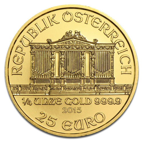 Wiener Philharmoniker 1/4oz Goldmünze