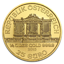 Wiener Philharmoniker 1/4oz Goldmünze