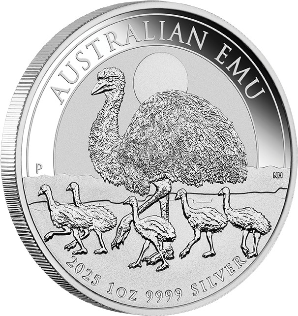 Australian Emu 1oz Silver Coin 2025