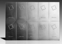 10 x 10g Silver CombiBar | Valcambi