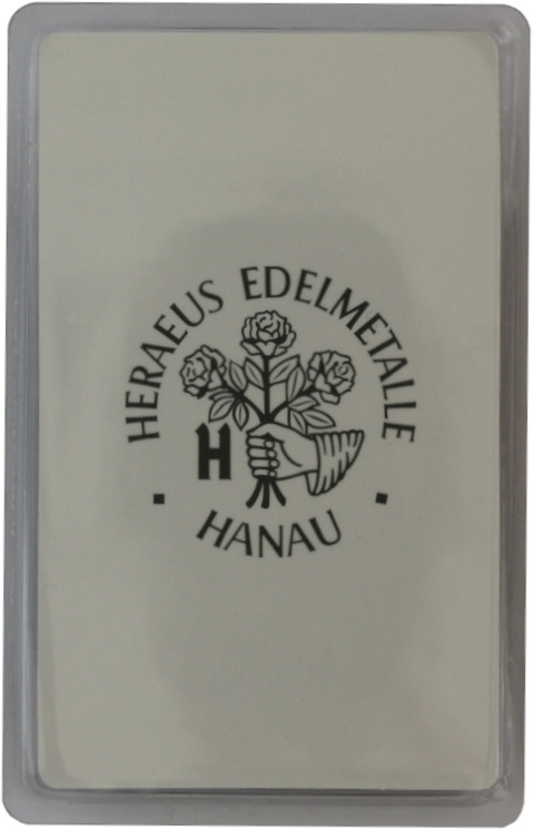 100 gram Silver Bar Heraeus