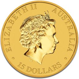 Nugget Kangaroo 1 10oz Gold 2013 back