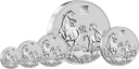 Lunar III Pferd 1/2 Unze Silbermünze 2026