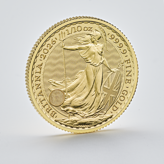 Britannia 1/10 Unze Goldmünze 2026