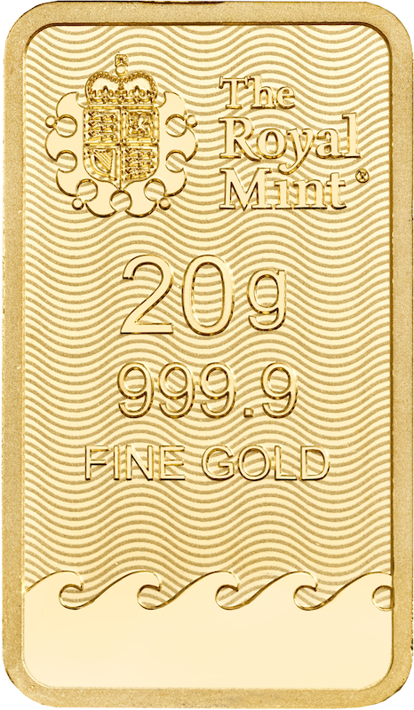 20 Gramm Goldbarren | The Royal Mint - Britannia
