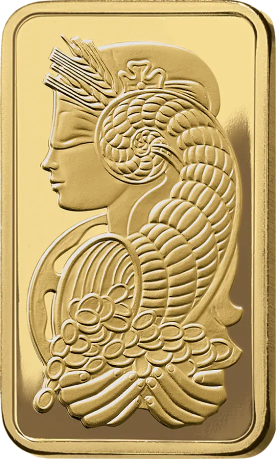 1/2 Unze Goldbarren | PAMP Fortuna