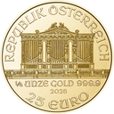 Wiener Philharmoniker 1/4 Unze Goldmünze 2026