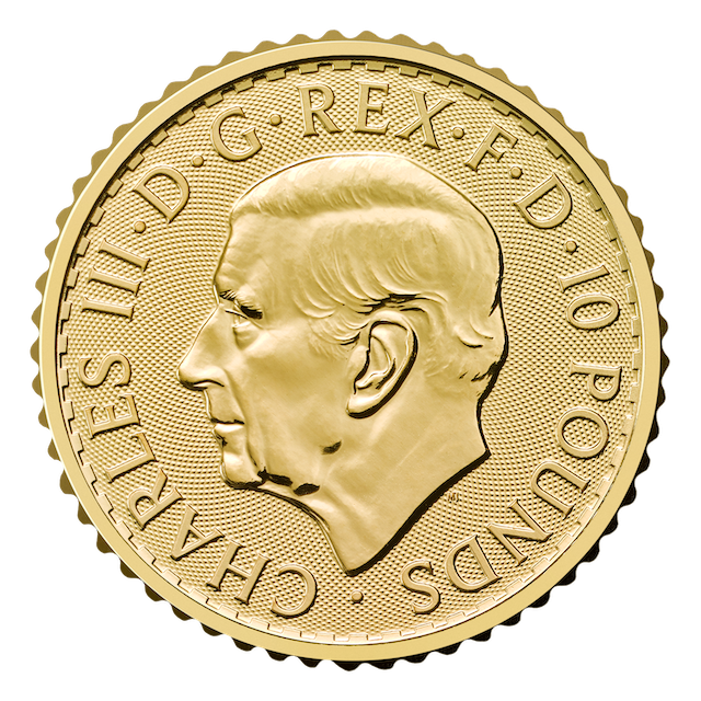 Britannia 1/10oz Gold Coin 2027