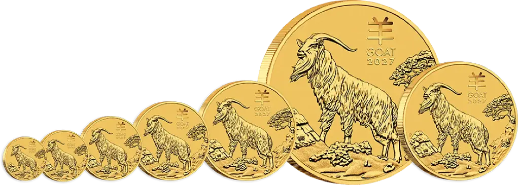 Lunar III Goat 1oz Gold Coin 2027