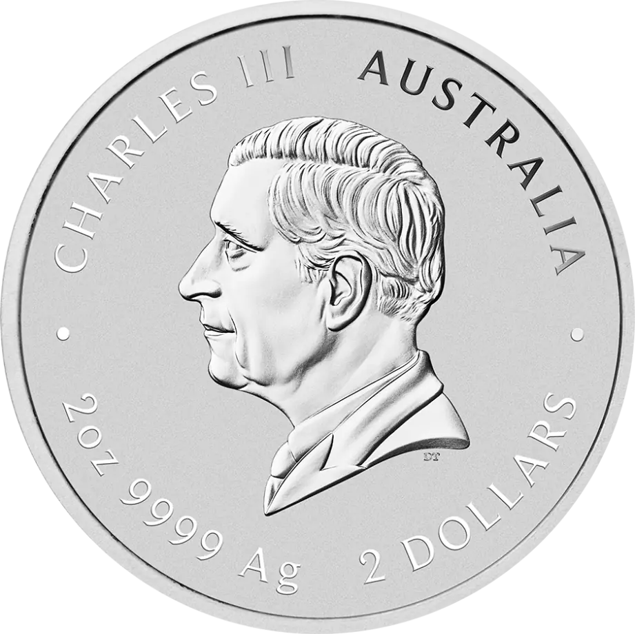 Lunar III Goat 2oz Silver Coin 2027 | margin scheme