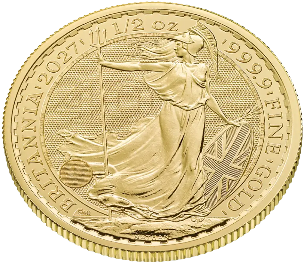 Britannia 1/2oz Gold Coin 2027
