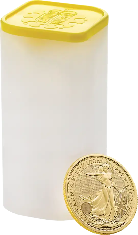 Britannia 1/10oz Gold Coin 2027