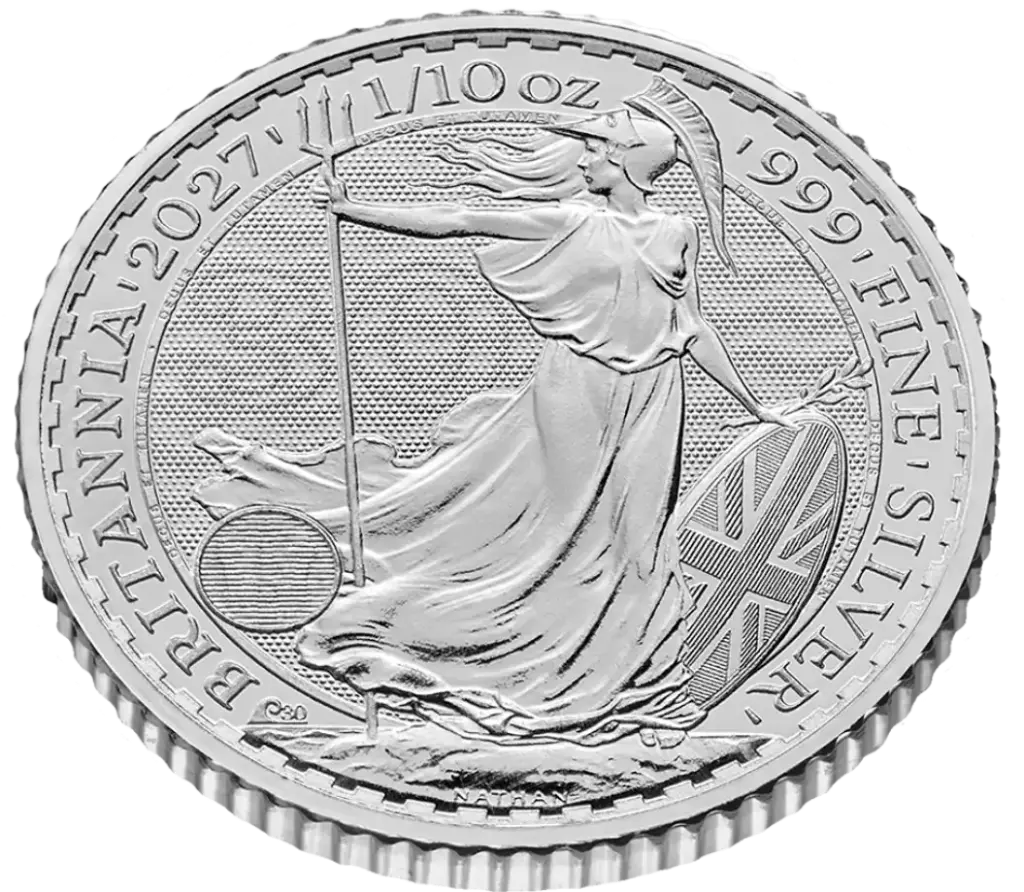 Britannia 1/10oz Silver Coin 2027