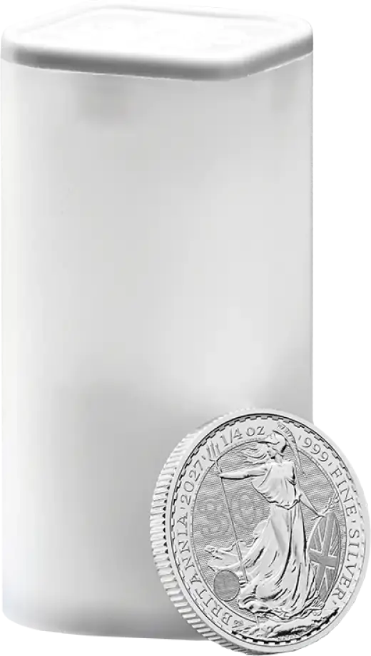 Britannia 1/4oz Silver Coin 2027 | margin scheme