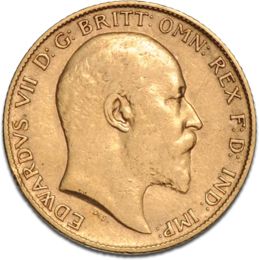 Half Sovereign Edward VII Back