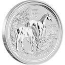 Lunar Horse, 10z Silver, 2014 - front 2