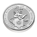 The_Queen's_Beasts_White_Lion_of_Mortimer_2020_UK_Silver_Two_Ounce_Bullion_Coin_rev_-_bul04907_with_