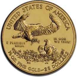 American Eagle 1 2oz Gold 2013 - Front