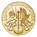 Vienna Philharmonic 1/10oz Gold Coin random years