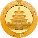 China Panda 30g Gold Coin 2019