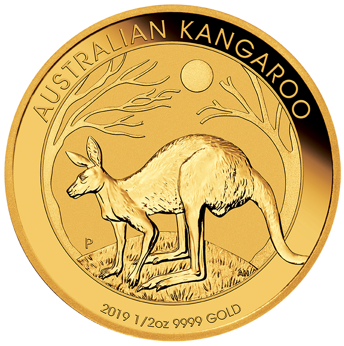 Kangaroo 1/2 oz Gold Coin 2019