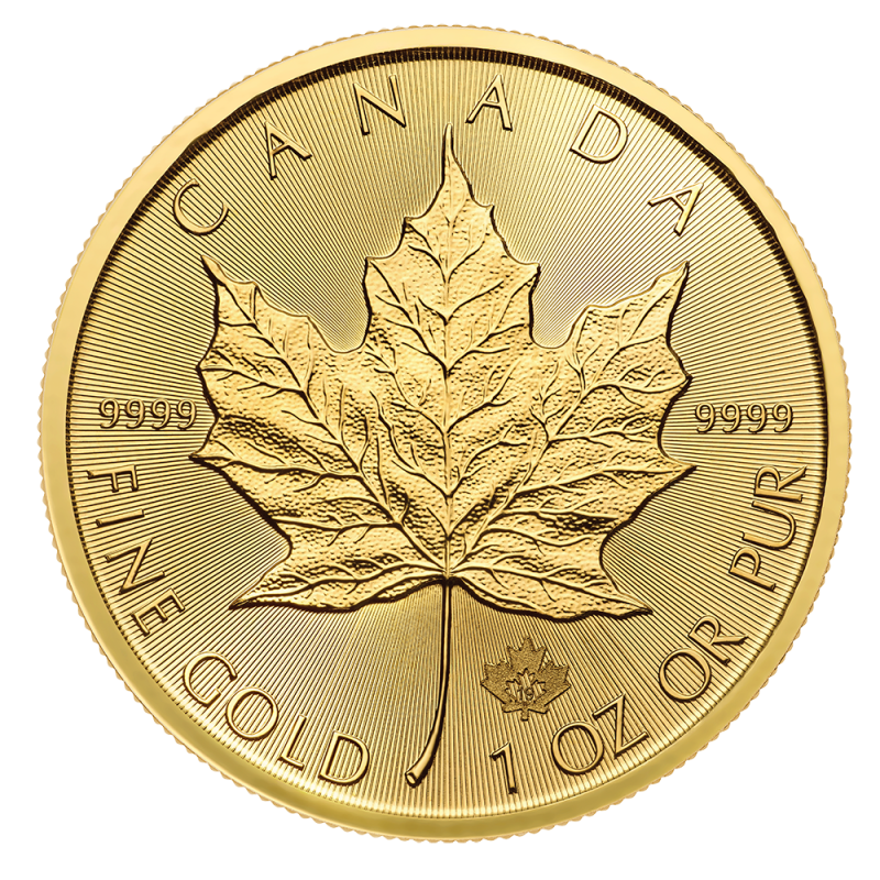 Maple Leaf 1oz Gold Coin 2019