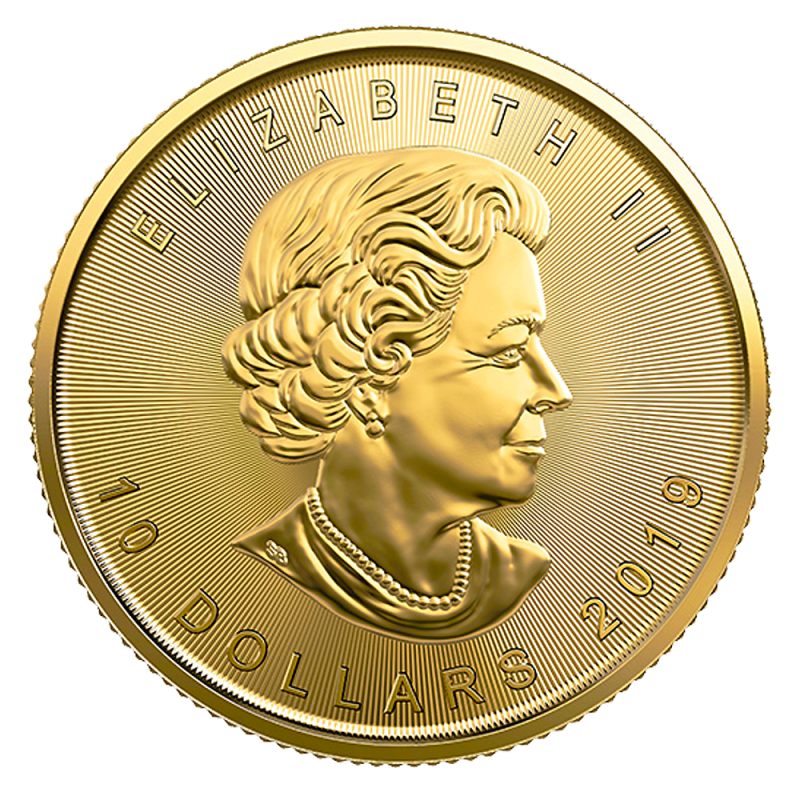 Maple Leaf 1/4oz Gold Coin 2019