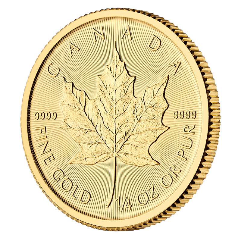Maple Leaf 1/4oz Gold Coin 2019