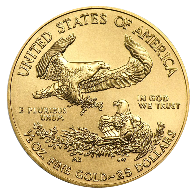 American Eagle 1/2oz Gold Coin 2019