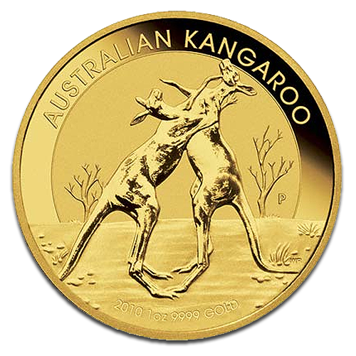 Nugget/Kangaroo 1oz Gold Coin different years