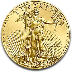 American Eagle 1/10oz Gold Coin random years