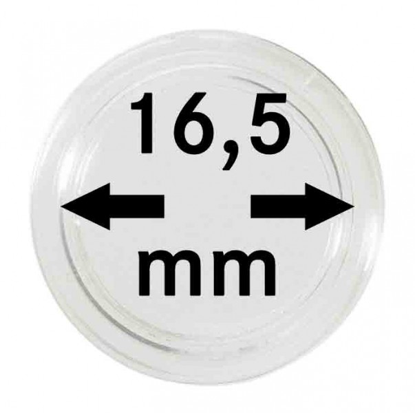 Coin Capsule 16.5mm