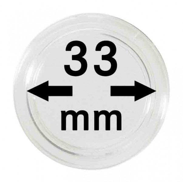 Coin Capsule 33mm