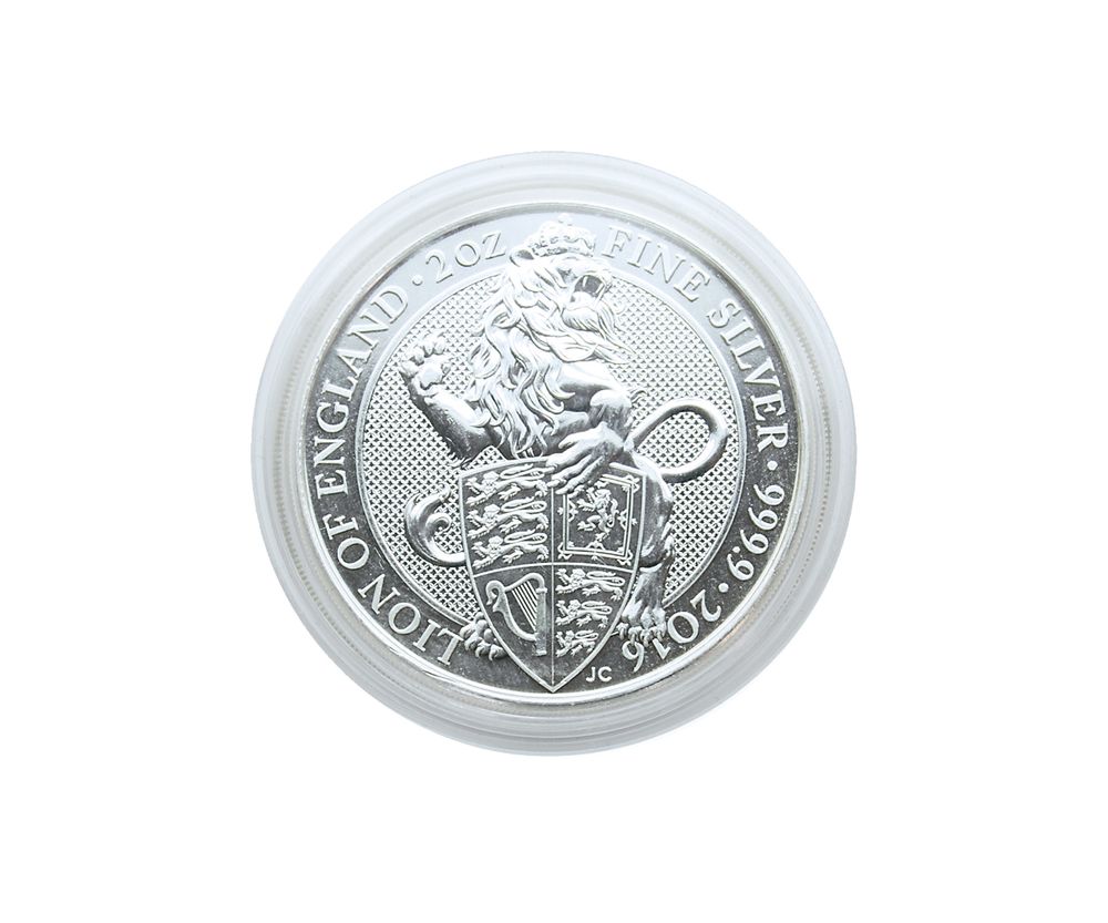Coin Capsule 39mm for Queen's Beasts 2oz Silver