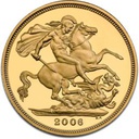 Half Sovereign Elizabeth II Gold Coin different years