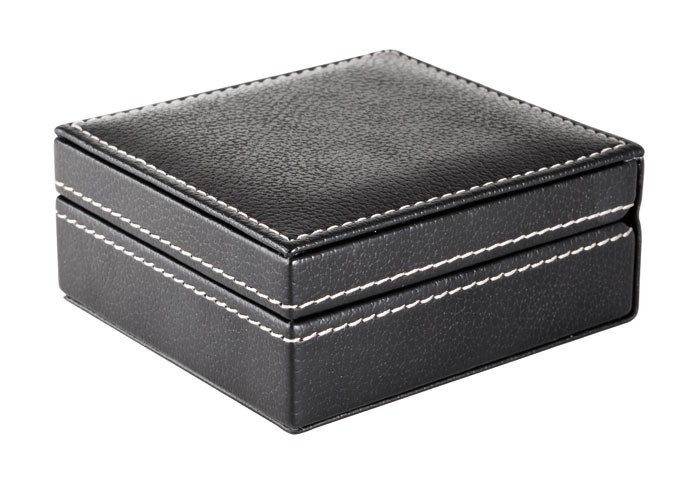 Coin Case XS in elegant Leather optic for Coins up to 60 mm